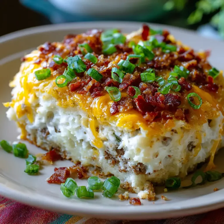 Cowboy Mashed Potato Casserole 4 Cowboy Mashed Potato Casserole