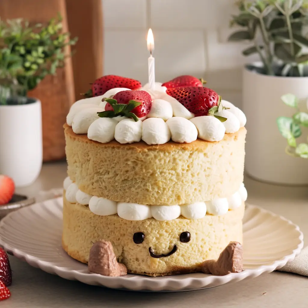 Strawberry Jellycat Birthday Cake