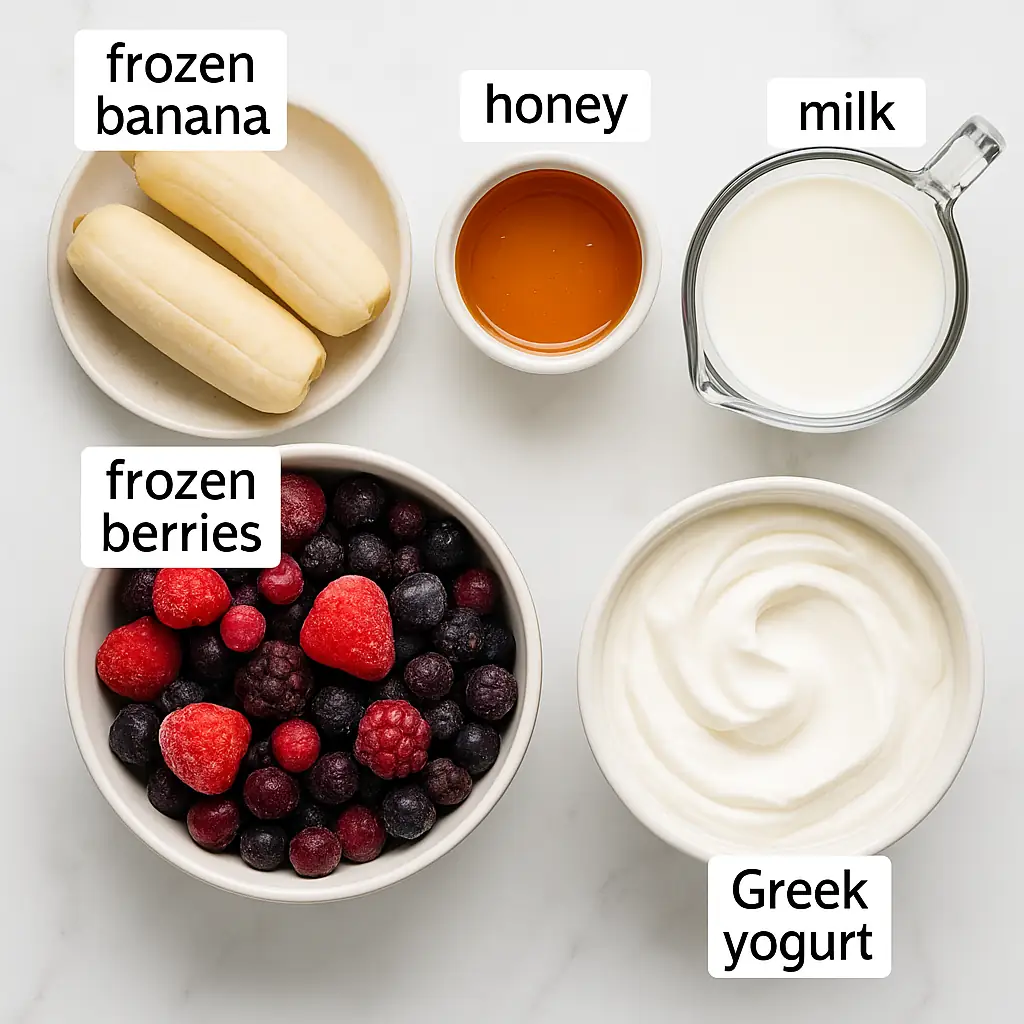 Greek Yogurt Smoothie 7 ingredients greek yogurt smoothie