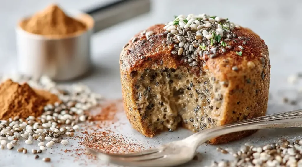 Bariatric Seed Mug Cake Recipe: A Warm, Protein-Packed Treat for Post-Op Healing 1 High Protein Bariatric Seed Mug Cake – Healthy Chia and Flax Dessert