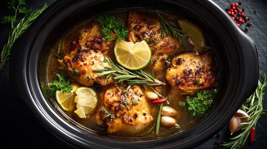 Honey Mustard Chicken in a Slow Cooker – Budget Dinner Delight 5 Honey Mustard Chicken