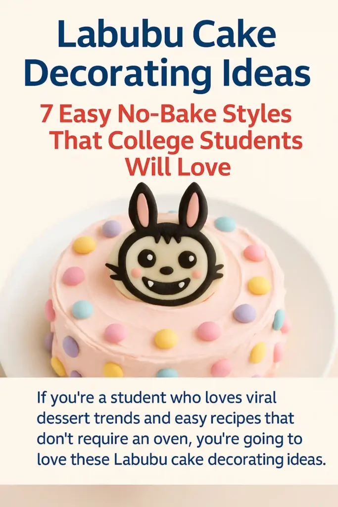 Labubu Cake Decorating Ideas – 7 Easy No-Bake Styles That Go Viral 2 Labubu Cake Decorating Ideas – No Bake Viral Styles for Students