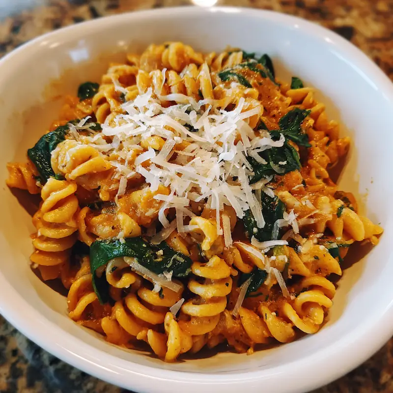 Spinach Protein Pasta