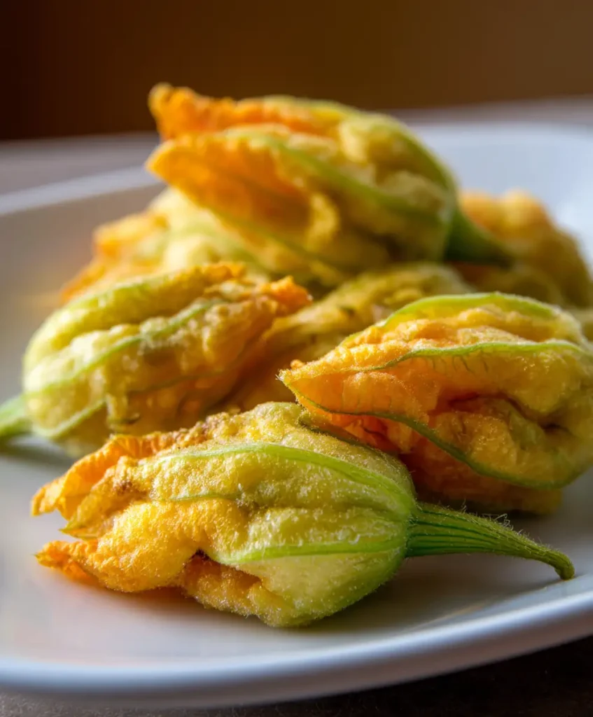 Stuffed Zucchini Flowers: Easy and Budget-Friendly Recipe for Students 6 step by step Stuffed Zucchini Flowers