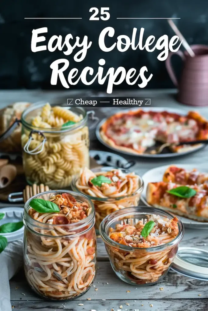 Easy College Recipes: The Ultimate Guide for Students on a Budget 1 25 easy college recipes