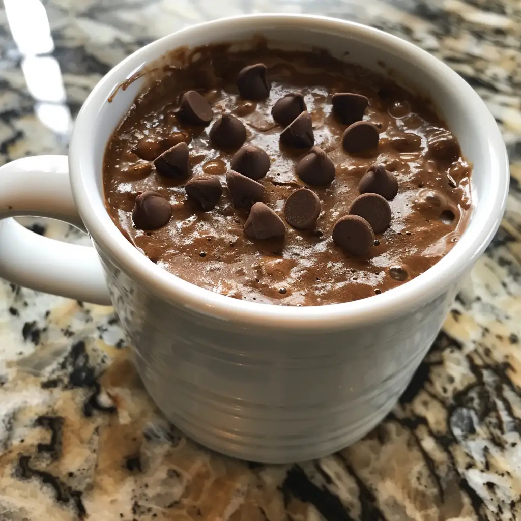 One Hand Gaming Food | Easy Dorm Snacks for Students 4 Dorm-friendly protein mug cake served in a mug
