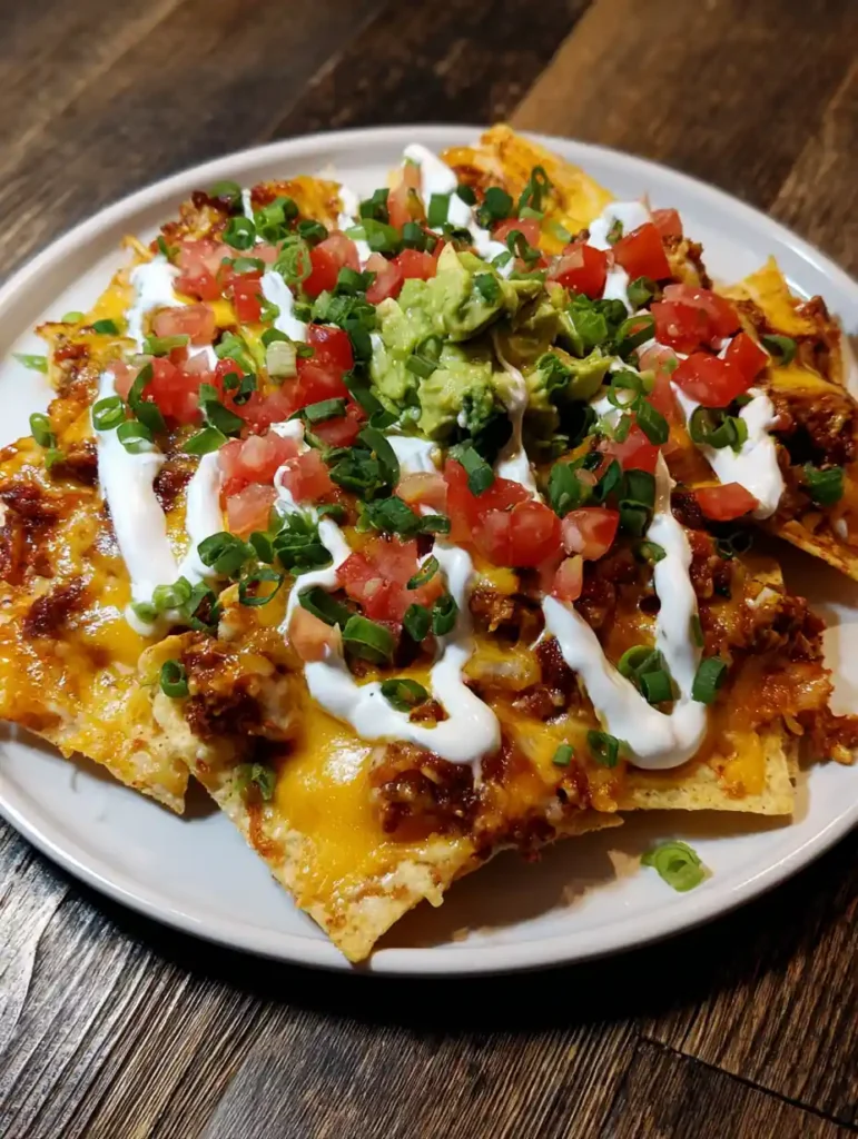 5 Cheap Microwave Meals Under 10 Minutes for College Students 3 Microwave nachos with melted cheese, salsa, and jalapeños served on a plate.