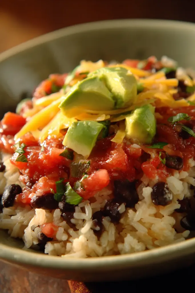 Rice Salsa Bowl