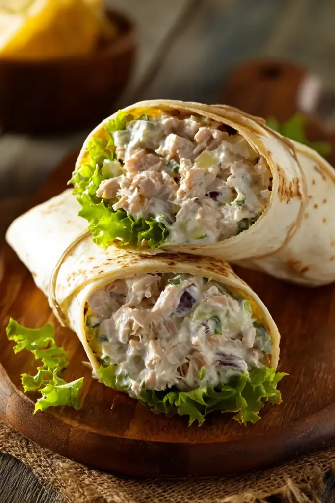 Tuna Salad Wrap Ingredients