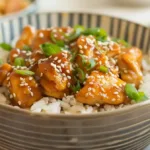 Dorm-friendly rice cooker recipes: oatmeal, mac & cheese, and teriyaki chicken served around a rice cooker