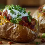 Microwave Baked Potato (Ready in 7 Minutes!) — Easy College Comfort Meal