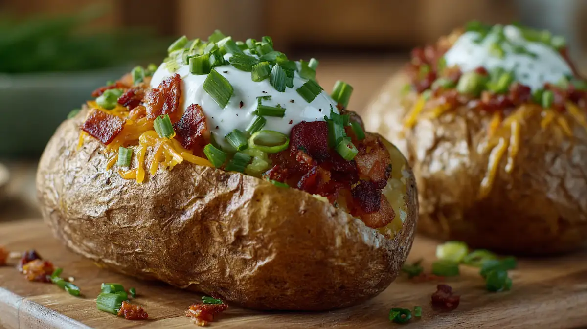 Microwave Baked Potato (Ready in 7 Minutes!) — The Ultimate College Comfort Meal 1 Microwave Baked Potato (Ready in 7 Minutes!) — Easy College Comfort Meal