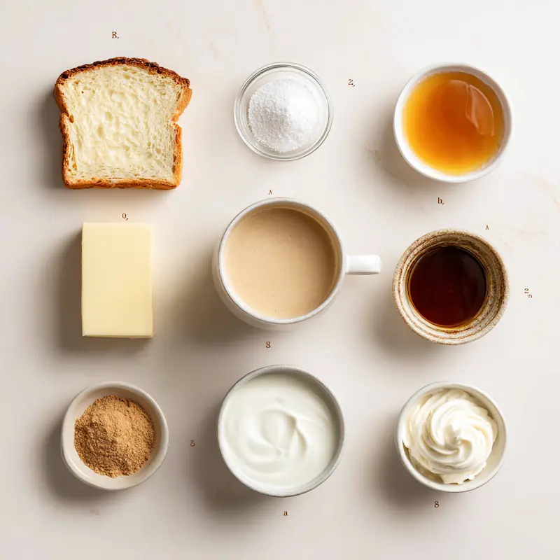 Bread pudding in a mug topped with whipped cream and cinnamon