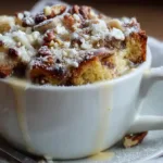 Easy Bread Pudding in a Mug (5-Minute Microwave Dessert for Students)