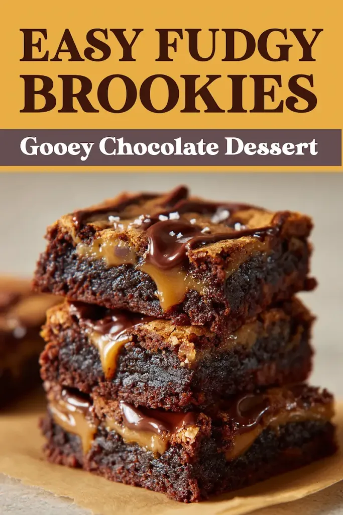 Easy Fudgy Brookies Recipe for Students – Gooey Chocolate