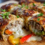 Easy Keto Philly Cheesesteak Rolls (Low-Carb, Cheesy & Budget-Friendly!)