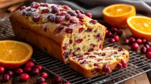Healthy Cranberry Orange Bread