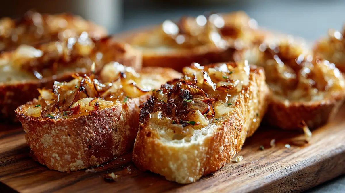 Easy Shallot and Garlic Bread (Cheap, Crispy & Perfect for Students) 1 Golden crispy shallot and garlic bread