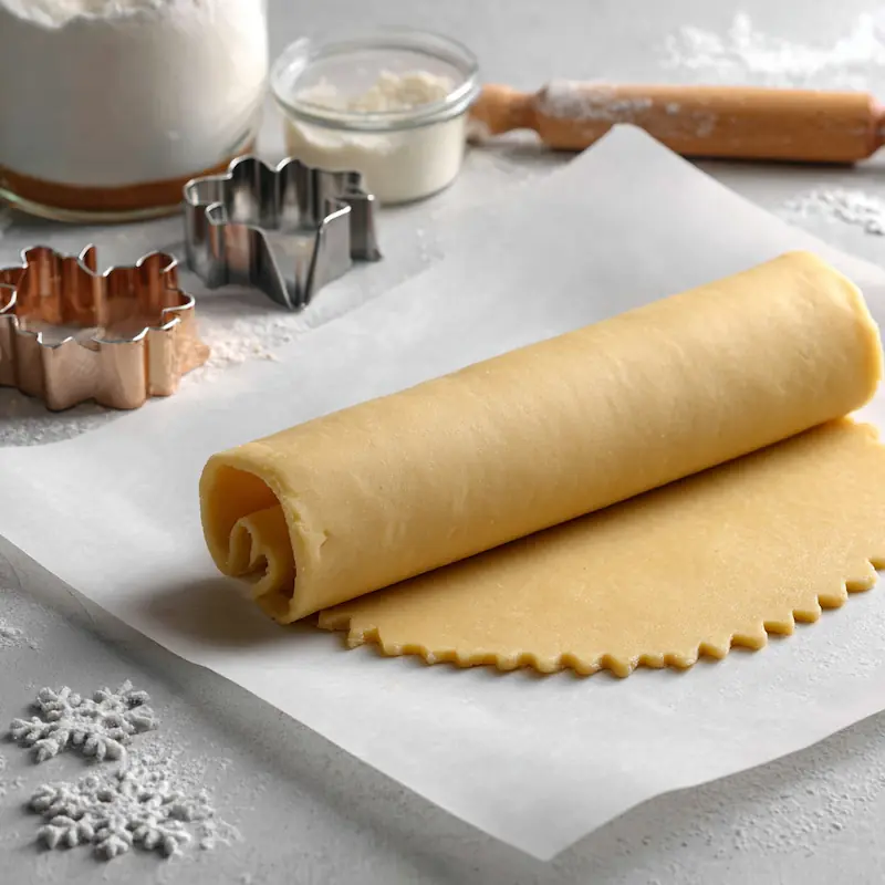 🧈 Easy Shortbread Cookies Recipe (3 Ingredients!) – Buttery, Simple & Perfect for Students 3 haping shortbread dough with cookie cutters on white counter — classic shortbread recipe