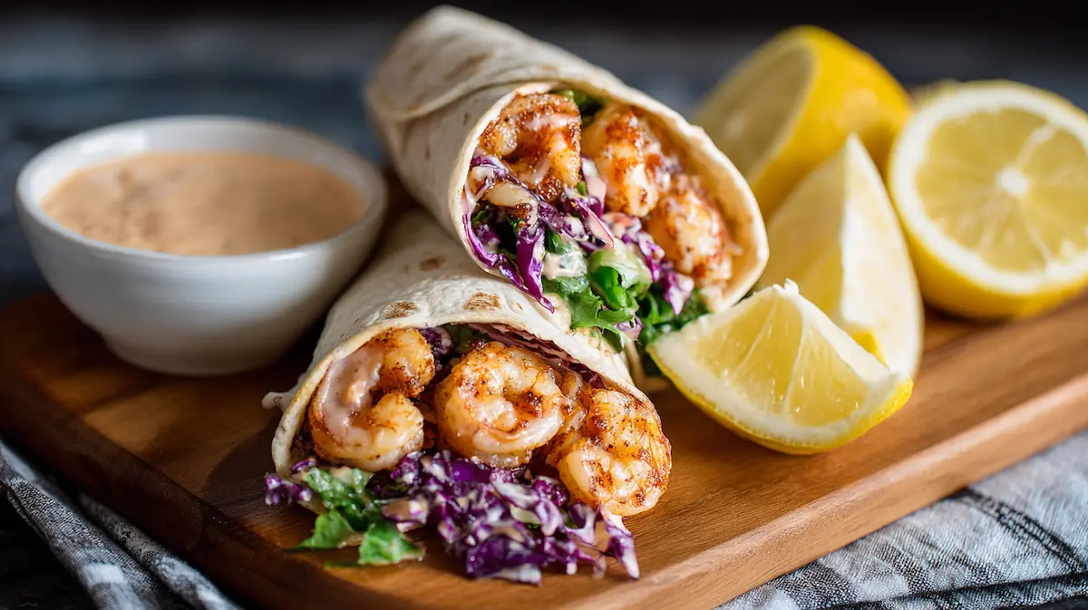 Spicy Shrimp Wraps with Chipotle Sauce – Quick & Easy College Meal You’ll Crave 3 Spicy Shrimp Wraps with Chipotle Sauce