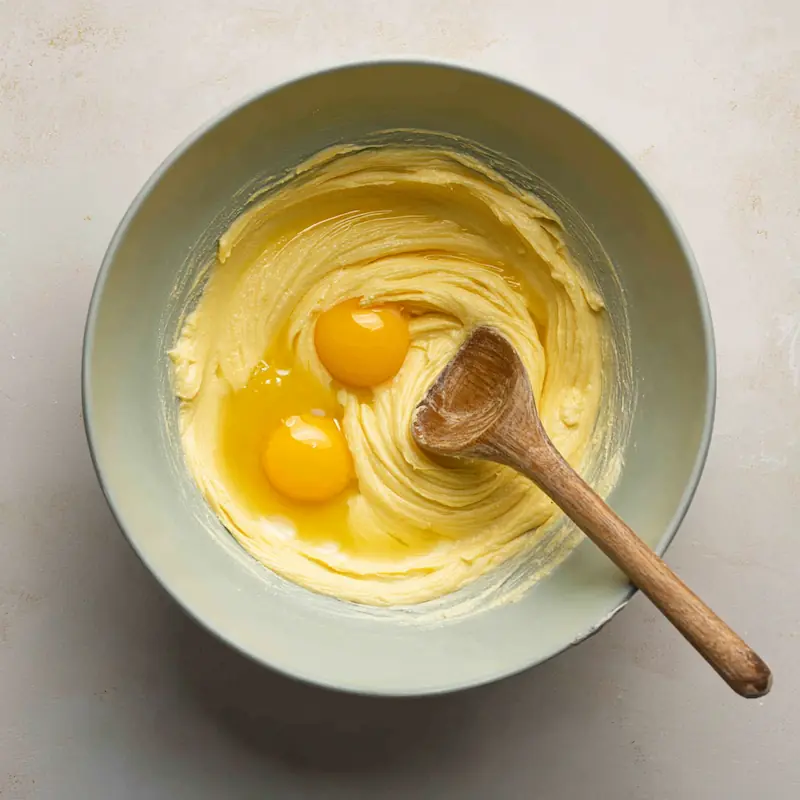 Quick Dulce de Leche Cookies (Cheap, Easy & Student-Friendly) 3 Four-panel collage showing step-by-step process for quick dulce de leche cookies: mixing cake mix dough, rolling dough balls on a tray, baked cookies cooling on a rack, and filling with dulce de leche to create sandwich cookies. Bright, clean student-kitchen setting.