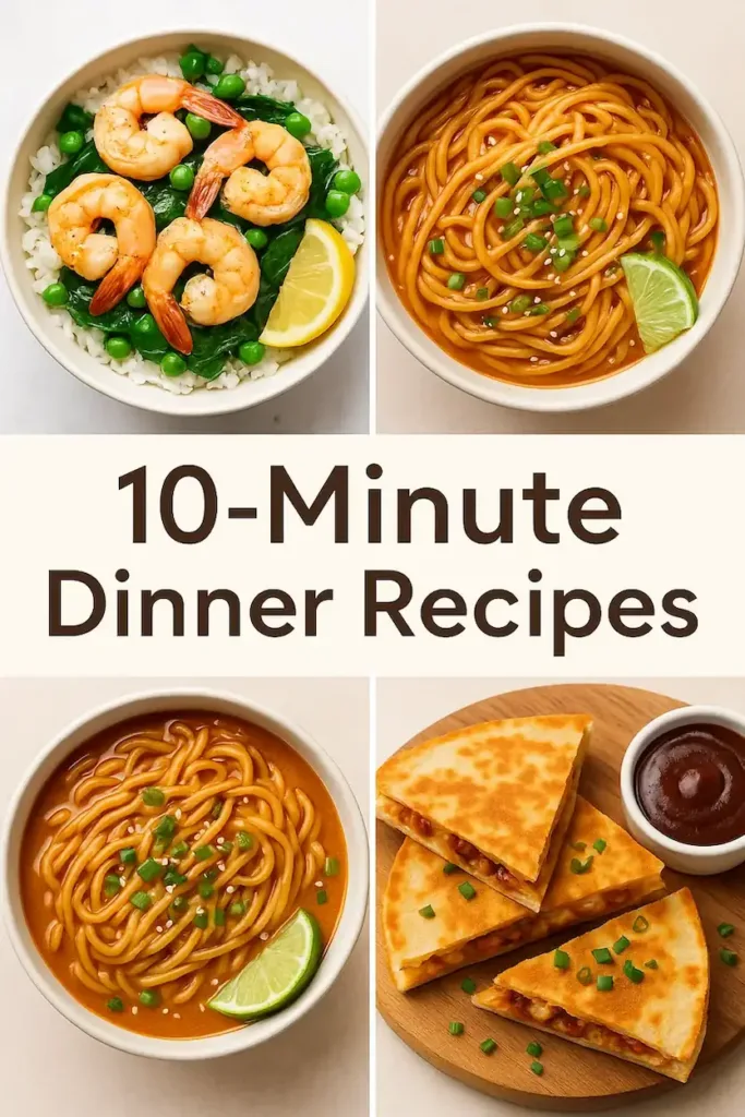 10-Minute Dinner Recipes: Fast, Easy & Budget-Friendly Meals You’ll Crave 3 10 Minute Dinner Recipes Fast Easy Budget Friendly Meals Youll Crave