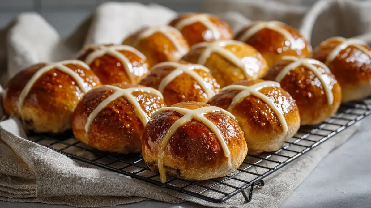 Easy Hot Cross Buns (Soft, Fluffy, No-Fuss Recipe) 1 Easy Hot Cross Buns Soft Fluffy No Fuss Recipe