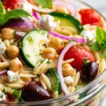 Easy Mediterranean Orzo Pasta Salad (Cheap, Healthy & Perfect for Students!)
