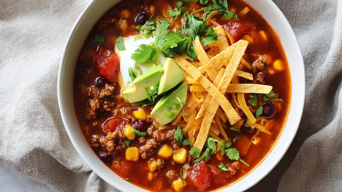 The Best Taco Soup Recipe