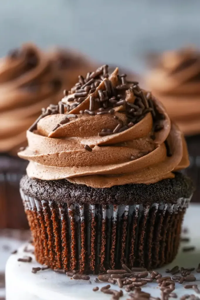 Easy Cake Chocolate Cupcakes (Moist, Fluffy & Foolproof) 3 cake chocolate cupcakes