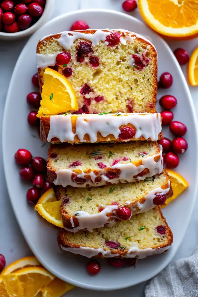 Cranberry Orange Bread: Moist, Glazed Fruit Bread Perfect for Any Occasion 2 Cranberry orange bread recipe with glaze – easy sweet fruit bread loaf