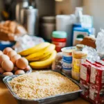 $20 college grocery list with cheap foods for students