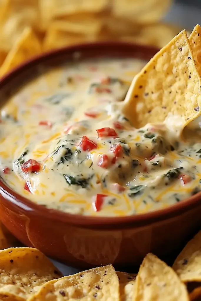 Easy Spicy Velveeta Spinach Dip for Parties