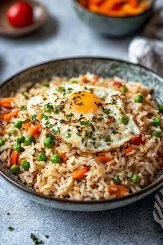 5. Egg Fried Rice (Ultimate Leftover Meal)