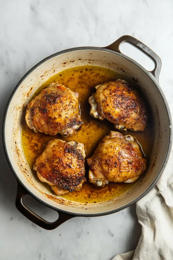 Creamy Chicken and Rice Recipe (Easy One Pot Meal Everyone Loves) 3 How to Make Creamy Chicken and Rice (Step-by-Step)