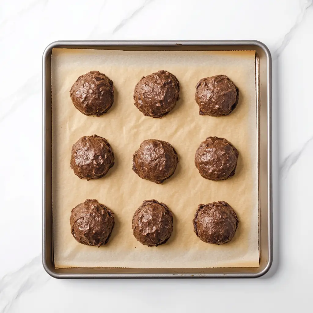 Step by Step BROWNIE COOKIES